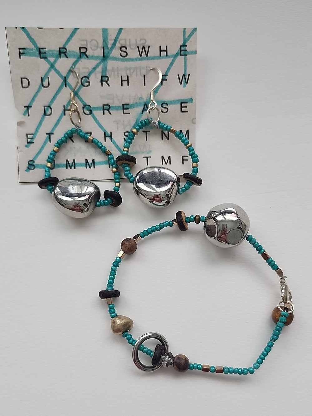 Handstrung Earring Set